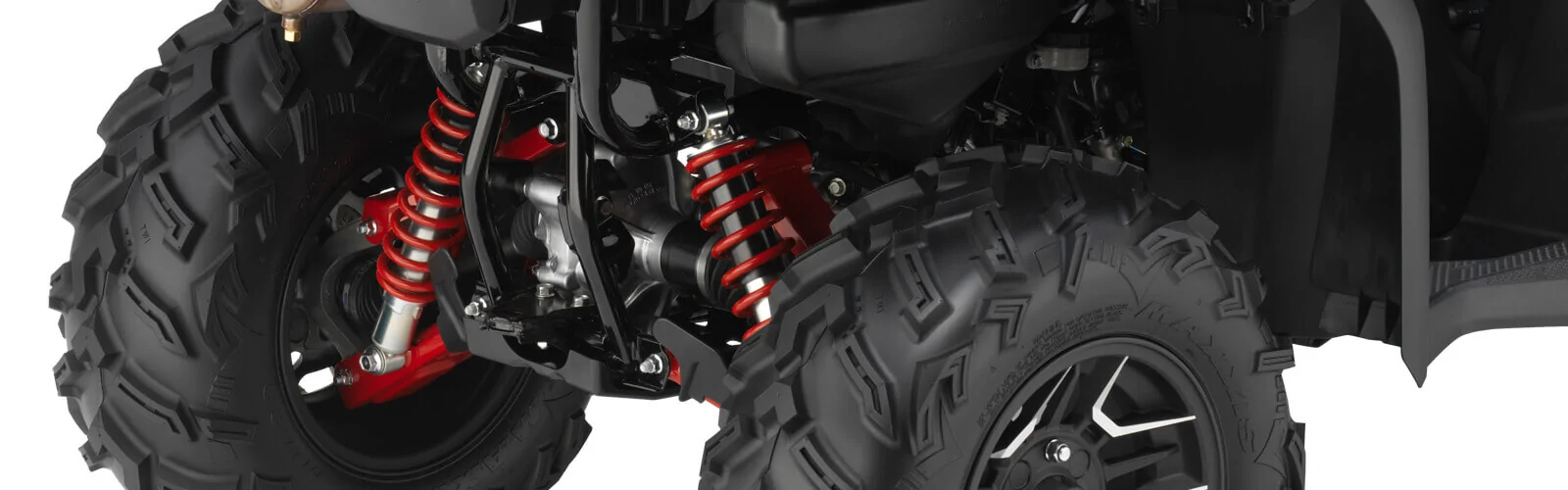 TRX 520 Rubicon_suspensión